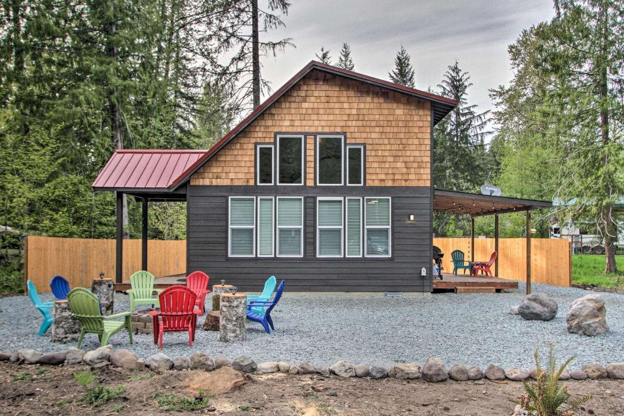 Cozy Cabin - 5 Miles To Mt Rainier National Park! Ashford Buitenkant foto